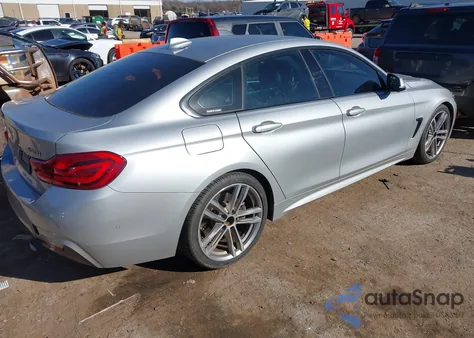 2018 BMW 430I Gran Coupe z USA, uszkodzony, nr VIN WBA4J1C55JBM10212
